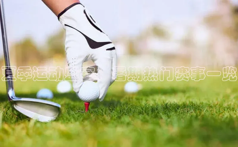 夏季运动盛宴：暑期热门赛事一览